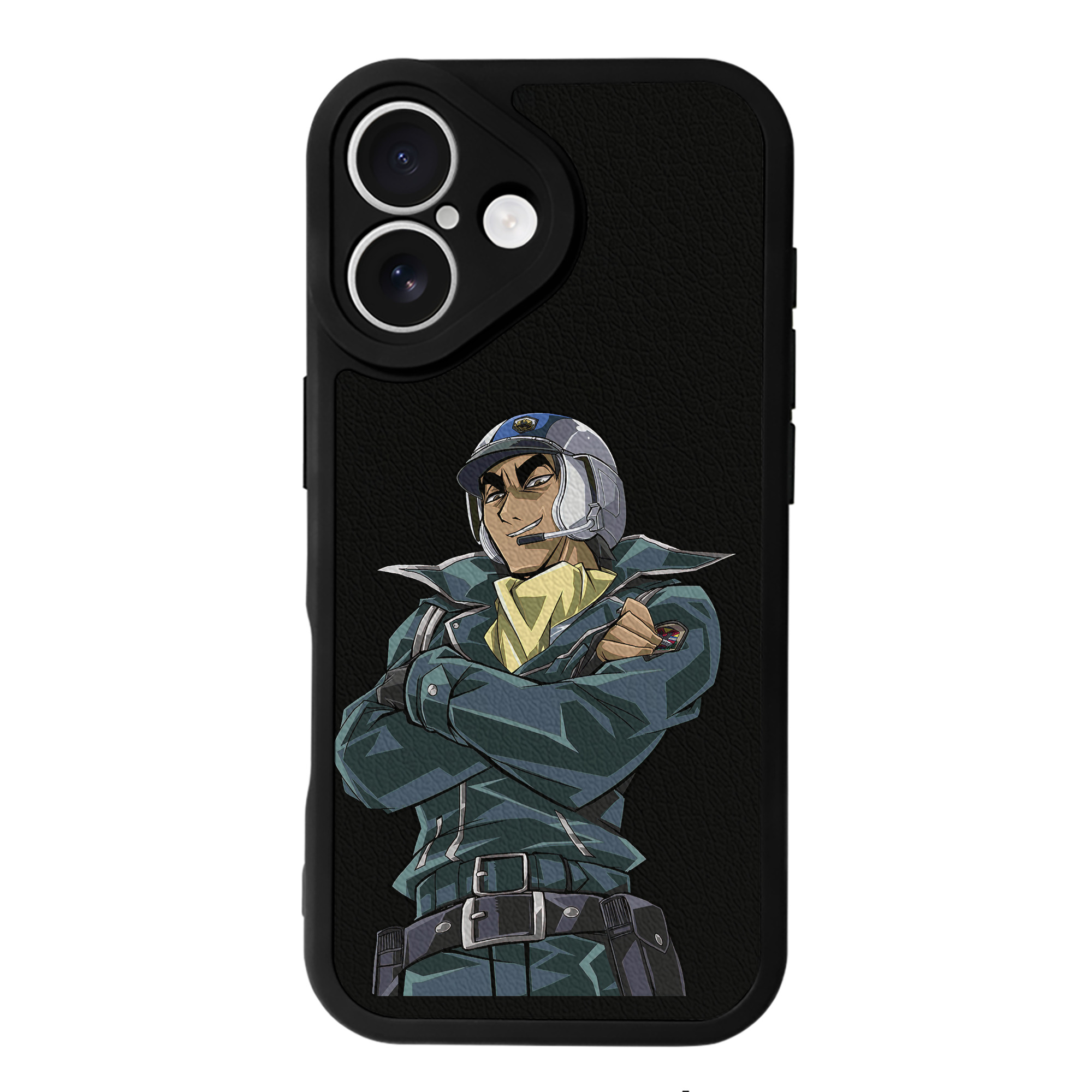 （画像用） 遊☆戯☆王 Yu-Gi-Oh! 【iPhone 16シリーズ対応】シリコンスマホケース（レザー調） 材質：シリコン